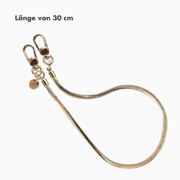 Selencia Sleek Chain-Handykette - Gold