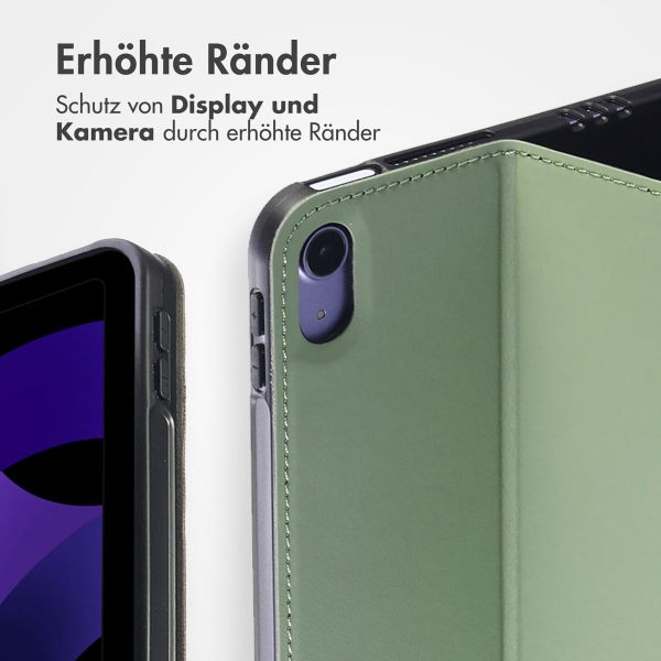 Accezz Classic Klapphülle Apple iPad Mini 7 (2024) / iPad Mini 6 (2021) - Grün