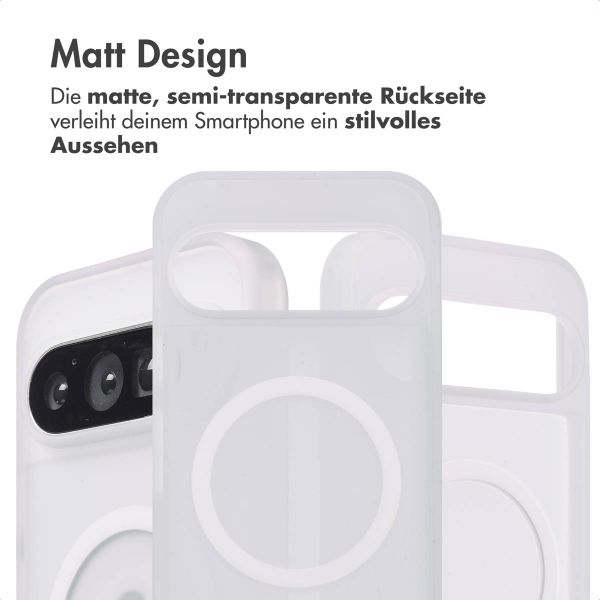 imoshion Color Guard Back Cover mit MagSafe für das Google Pixel 9 / 9 Pro - Weiß