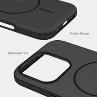 imoshion Color Backcover mit Thin MagSafe Ring Apple iPhone 16 Pro - Schwarz