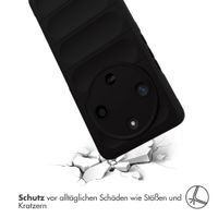 imoshion EasyGrip Back Cover für das Honor Magic 6 Lite - Schwarz