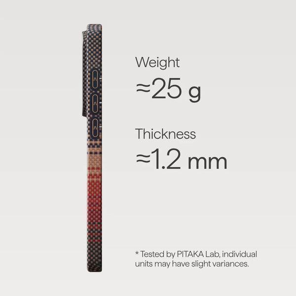 Pitaka Ultra Slim Case Samsung Galaxy S26 Ultra - Sunset