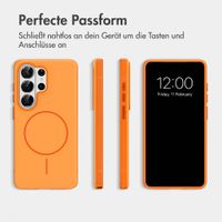 imoshion Color Backcover mit Thin MagSafe Ring Samsung Galaxy S26 Ultra - Orange