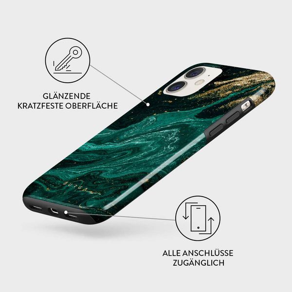 Burga Tough Back Cover für das iPhone 11 - Emerald Pool