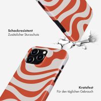 Selencia Vivid Rückabdeckung mit MagSafe Apple iPhone 16 Pro Max - Dream Swirl Orange