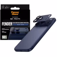 PanzerGlass Fender Kameraschutz für das iPhone 17 Pro - Deep Blue