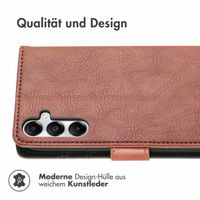 imoshion Luxuriöse Klapphülle Samsung Galaxy A26 - Braun