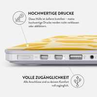 Burga Hardshell Hülle Apple MacBook Air 13 Zoll (2022 / 2024 M3 chip / 2025 M4 chip) - Lemon Tart
