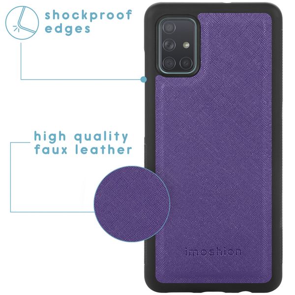imoshion Luxuriöse Portemonnaie-Klapphülle Samsung Galaxy A51 - Violett