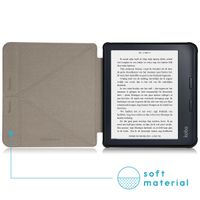 imoshion Design Klappbare Klapphülle für das Kobo Libra 2 / Tolino Vision 6 - Don't touch