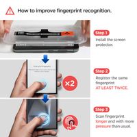 Spigen GLAStR Privacy EZ Fit Displayschutzfolie + Applicator Samsung Galaxy S24 Ultra