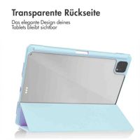imoshion Trifold Hardcase Klapphülle Apple iPad Pro 12.9 (2018/2020/2021/2022) - Hellblau