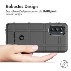 imoshion Rugged Shield Backcover Motorola Moto G52 / G82 - Schwarz
