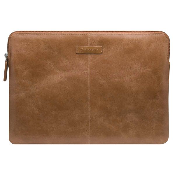 dbramante1928 Skagen Pro - Laptop Hülle 13 Zoll - Laptop Sleeve - Echtes Leder - MacBook Pro 13 Zoll / Air 13 Zoll - Tan