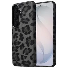 Selencia Sabi Backcover Leopardenmuster mit MagSafe Samsung Galaxy S26 - Midnight Black