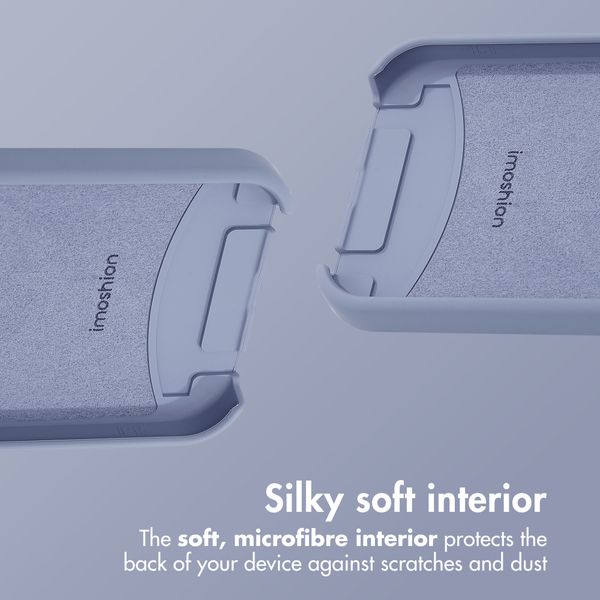 imoshion Color Backcover mit abnehmbarem Handykette und MagSafe Apple iPhone 15 - Ash Blue