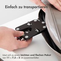 imoshion Handyhalterung für den Schreibtisch für das iPhone 12 Mini - Tablethalter für den Schreibtisch - Verstellbar - Aluminium - Schwarz