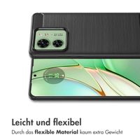 imoshion Brushed Back Cover Motorola Edge 40 - Schwarz