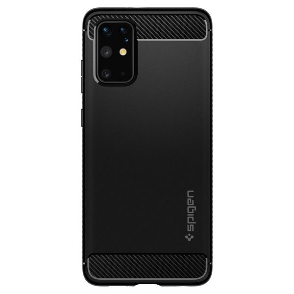 Spigen Rugged Armor Case Schwarz für das Samsung Galaxy S20 Plus