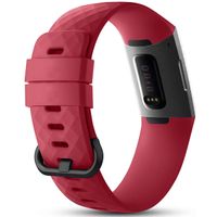 imoshion Silikonband für das  Fitbit Charge 3 / 4 - Rot