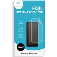 imoshion Displayschutz Folie 3er-Pack für das Motorola Moto G51