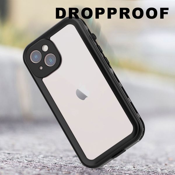 Redpepper Dot Plus Waterproof Case für das Apple iPhone 14 Plus - Schwarz