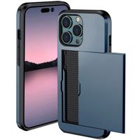 imoshion Backcover mit Kartenfach für das iPhone 14 Pro - Dunkelblau