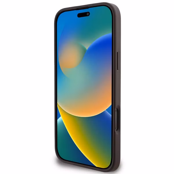 Guess 4G Metal Logo Back Cover Apple iPhone 16 Pro Max - Braun