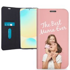 Gestalte deine eigene Compact Gel Klapphülle Samsung Galaxy S25 FE - Weiß