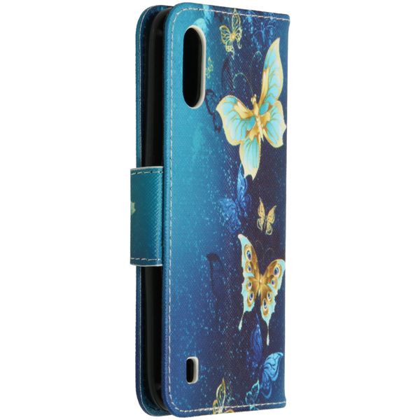 Design TPU Klapphülle für das Samsung Galaxy A01