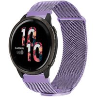 imoshion Magnetisches Milanaise Armband -   Universelle 22 mm Anschluss - Größe M - Violett