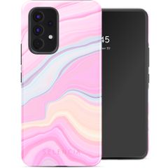 Selencia Vivid Back Cover Samsung Galaxy A53 - Pastel Lipstick Marble