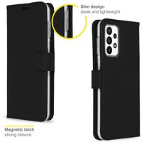 Accezz Wallet TPU Klapphülle Samsung Galaxy A23 (5G) - Schwarz