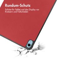 imoshion Trifold Klapphülle für das iPad 10 (2022) 10.9 Zoll - Rot