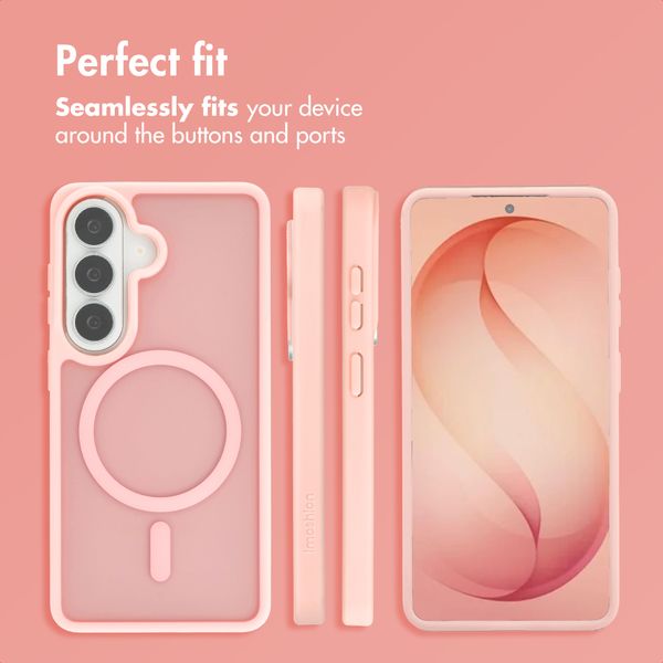 imoshion Color Guard Back Cover mit MagSafe Samsung Galaxy S26 Plus - Hellrosa