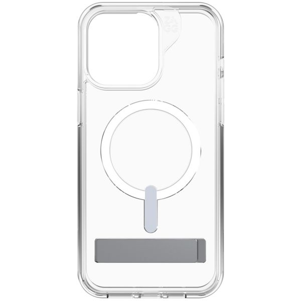 ZAGG Crystal Palace Snap KickStand Case mit MagSafe für das iPhone 15 Pro Max - Transparent