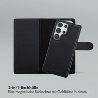 Selencia Olyn Abnehmbare Bookcase mit MagSafe Samsung Galaxy S25 Ultra - Schwarz