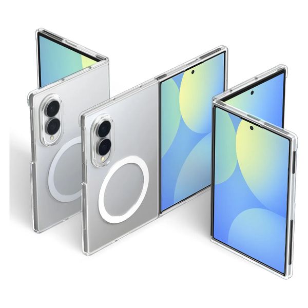 Spigen AirSkin Backcover MagSafe Samsung Galaxy Z Fold 8 - Clear / White
