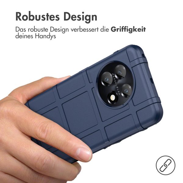 imoshion Rugged Shield Backcover für das OnePlus 11 - Dunkelblau