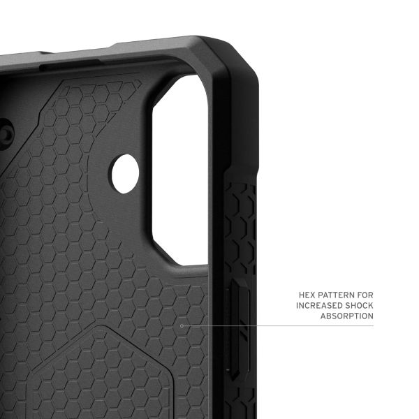 UAG Monarch Pro Backcover Apple iPhone 16 - Kevlar Black