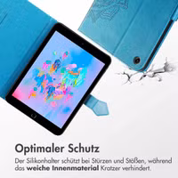 imoshion Mandala Klapphülle Samsung Galaxy Tab A9 Plus - Türkis