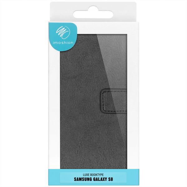imoshion Luxuriöse Klapphülle Samsung Galaxy S8 - Schwarz
