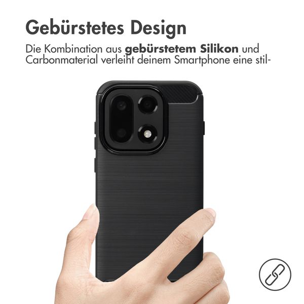 imoshion Brushed Back Cover OnePlus 15 - Schwarz