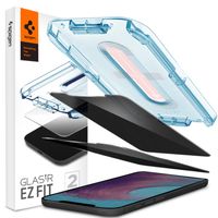 Spigen GLAS Privacy Displayschutzfolie Applicator iPhone 12 Pro Max