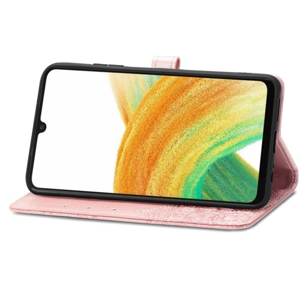 imoshion Mandala Klapphülle Samsung Galaxy A13 (4G) - Rosé gold