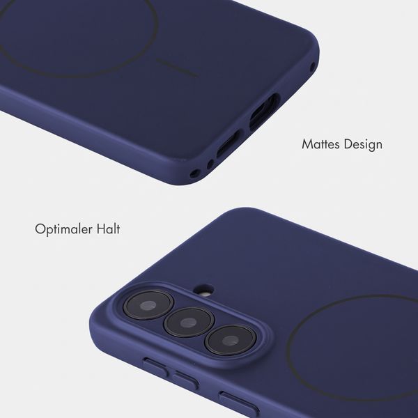 Accezz Grip Backcover mit MagSafe Samsung Galaxy S26 - Dunkelblau