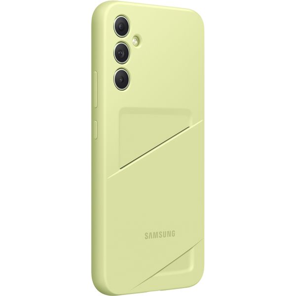 Samsung Original Cardslot-Cover für das Samsung Galaxy A34 (5G) - Lime