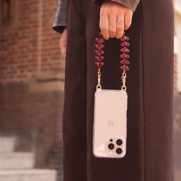 Selencia Lova Handgelenkbande - Burgundy