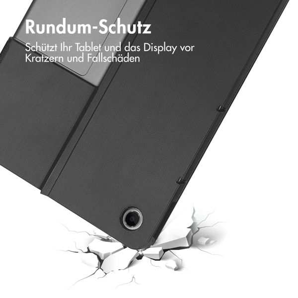 imoshion Klapphülle Lenovo Tab Plus - Schwarz