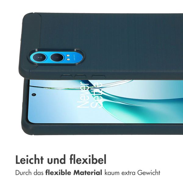 imoshion Brushed Back Cover für das OnePlus Nord CE 4 Lite 5G - Dunkelblau